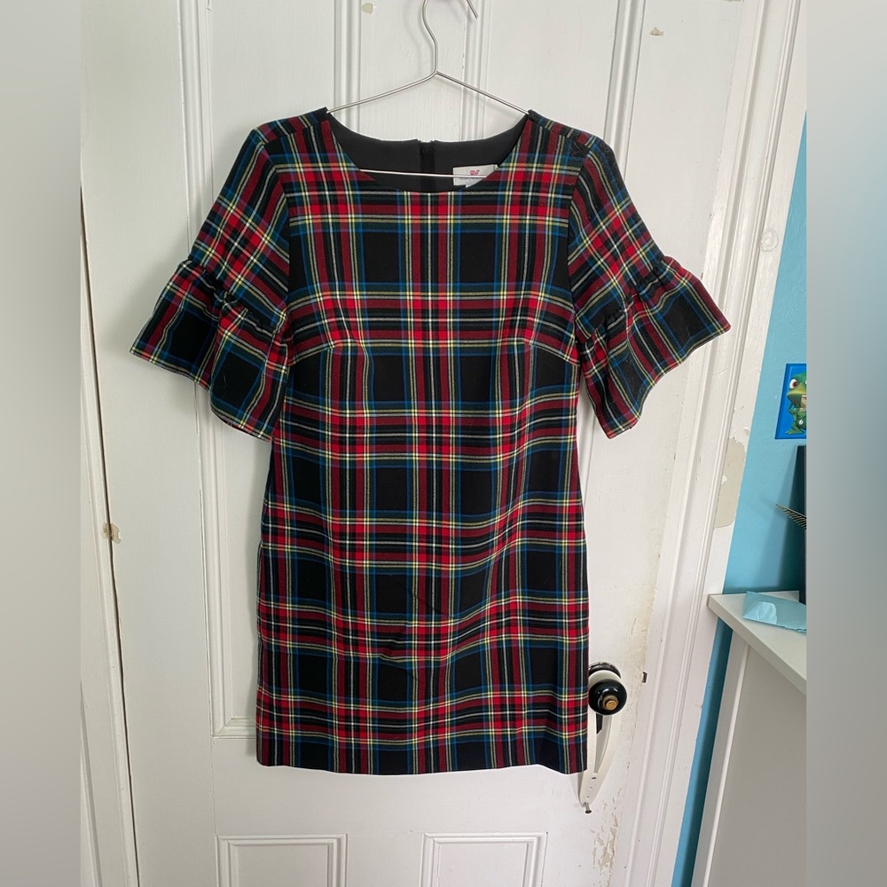 Vineyard vines size 4 plaid dress